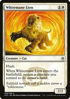 Whitemane Lion