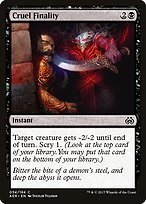 Cruel Finality