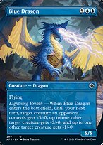 Blue Dragon (Borderless)