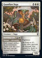 Guardian Naga // Banishing Coils