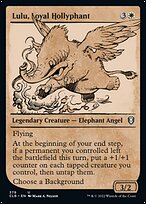 Lulu, Loyal Hollyphant (Showcase)
