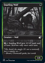 Snarling Wolf (199)