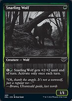 Snarling Wolf (486)