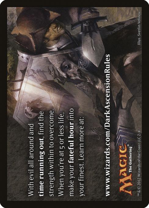 Fateful Hour Tip Card