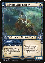 Merfolk Secretkeeper // Venture Deeper (Showcase)