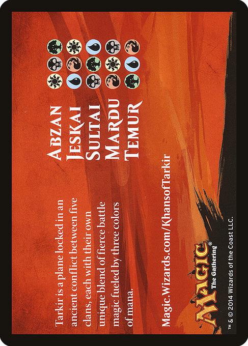 Clans Tip Card