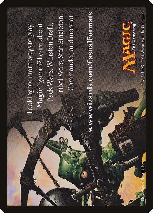 Casual Formats Tip Card