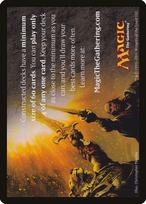 Deck Construction Tip Card