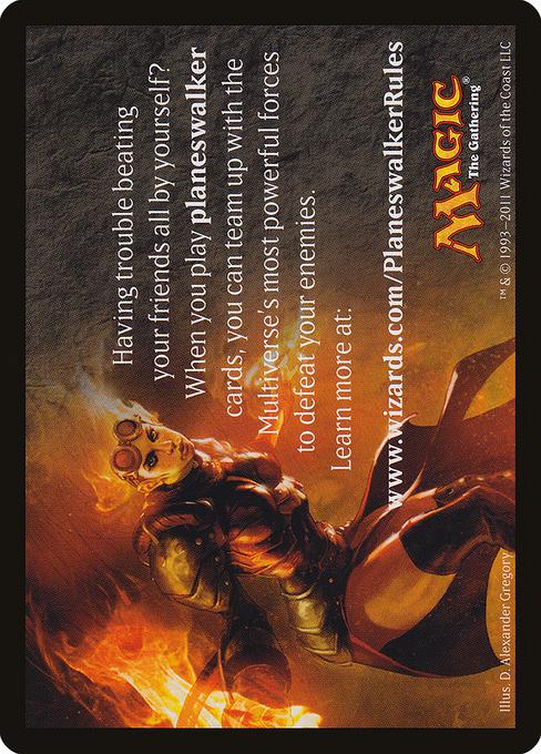 Using Planeswalkers Tip Card