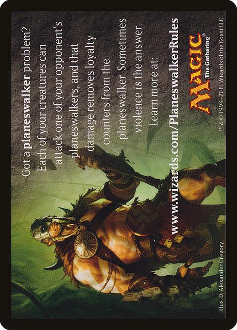 Defeating Planeswalkers Tip Card