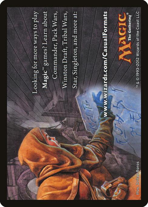 Casual Formats Tip Card
