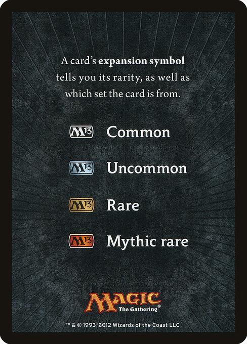 Expansion Symbol Tip Card