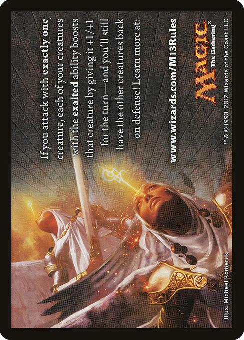 Exalted Tip Card