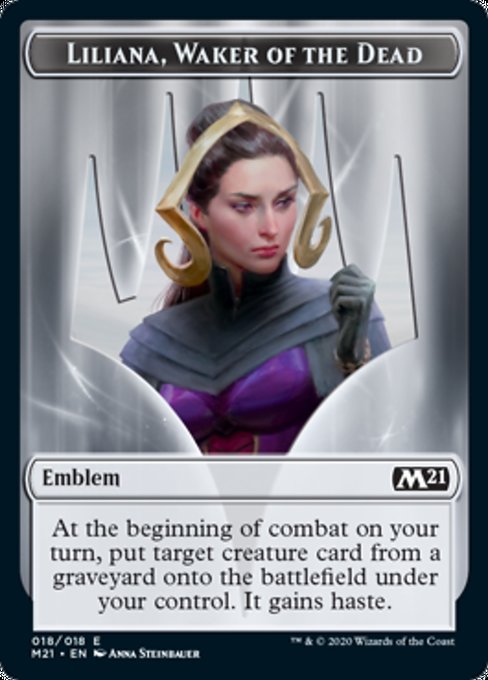 Liliana, Waker of the Dead Emblem