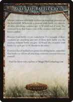 Battle Cry Tip Card