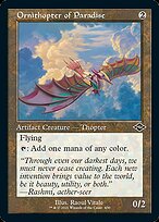 Ornithopter of Paradise (Old Border)