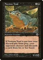 Noxious Toad