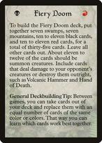 Fiery Doom Tip Card 1