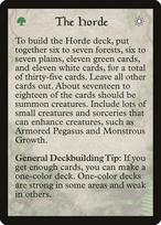The Horde Tip Card 1