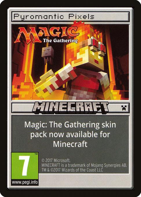 Minecraft Ad Card