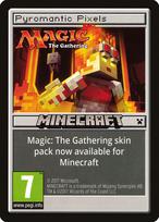 Minecraft Ad Card