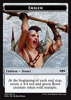 Domri, Chaos Bringer Emblem