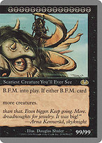 B.F.M. (Big Furry Monster) (Right)