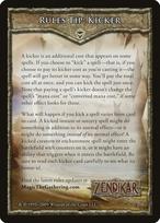Kicker Tip Card